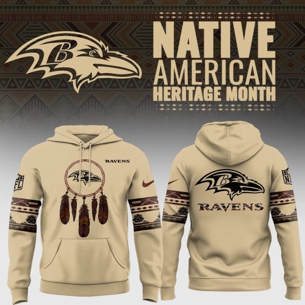 B’Ravens Native American Hoodie