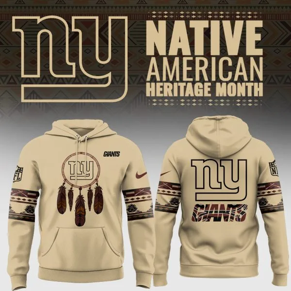NY Giant Native American Hoodie