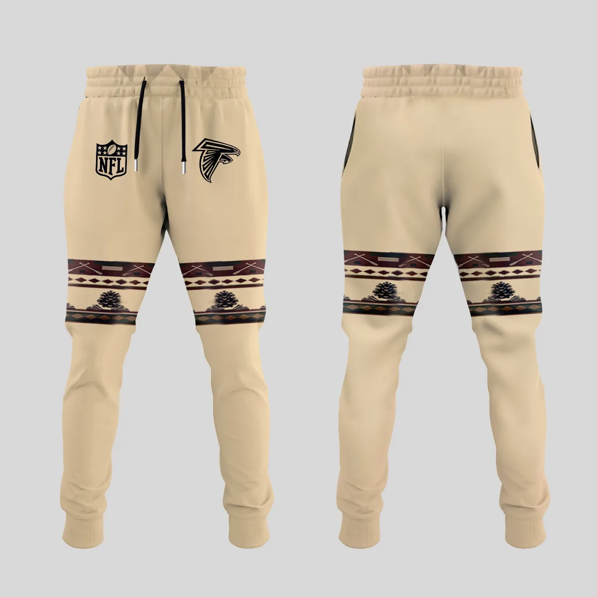 A’Falcons Native American Hoodie - Image 2