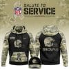 Cleveland Browns Veterans Day Hoodie Limited Edition Black