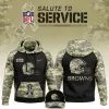 Cleveland Browns Veterans Day Hoodie Limited Edition Black
