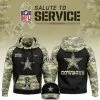 Dallas Cowboys Veterans Day Hoodie Limited Edition Black
