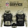 Detroit Lions Veterans Day Hoodie Limited Edition Black