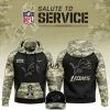 Detroit Lions Veterans Day Hoodie Limited Edition Black
