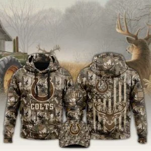 Indianapolis Colts x Hunting 2025 Hoodie Limited Editions V4