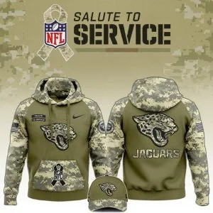 Jacksonville Jaguars Veterans Day Hoodie Limited Edition