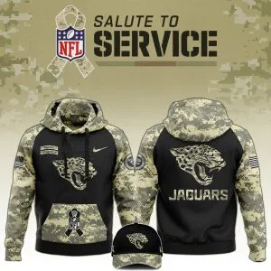 Jacksonville Jaguars Veterans Day Hoodie Limited Edition Black
