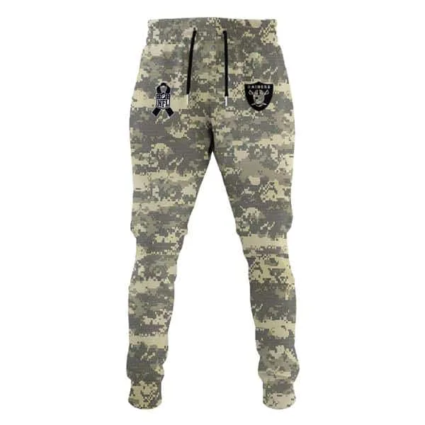 Las Vegas Raiders Veterans Day Hoodie Limited Edition Black - Image 2