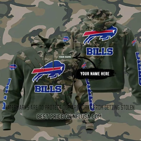Limited Edition Camo V1 - Buffalo Bills