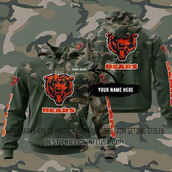 Limited Edition Camo V1 - Chicago Bears