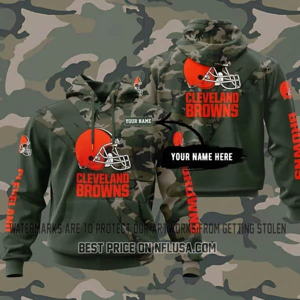 Limited Edition Camo V1 - Cleveland Browns