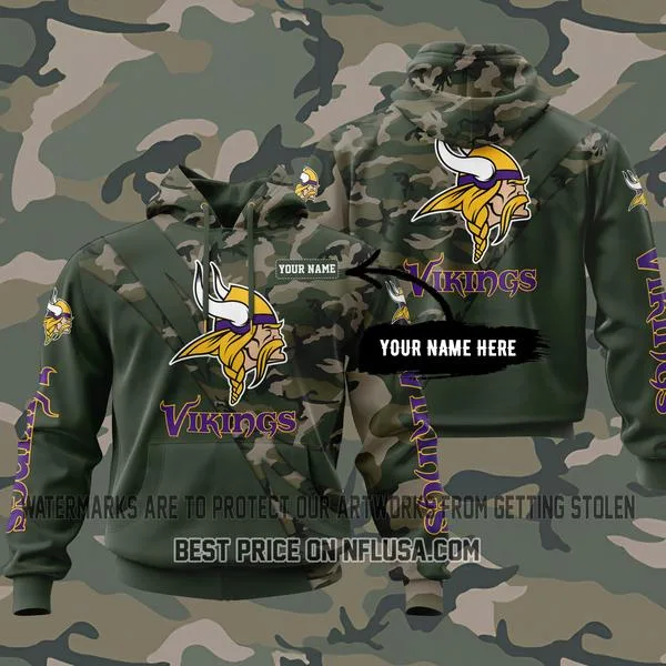Limited Edition Camo V1 - Minnesota Vikings