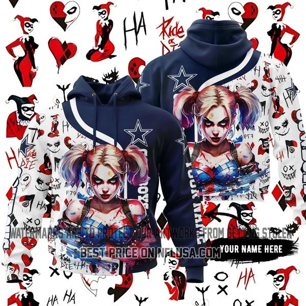 Limited Edition Harley Quinn - Dallas Cowboys