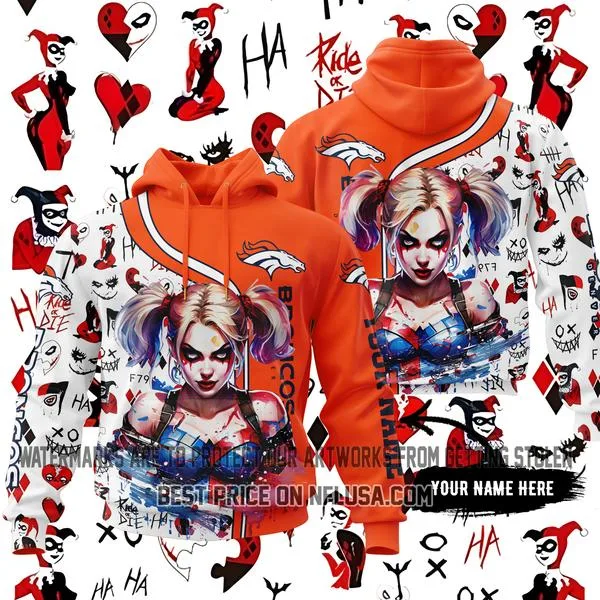 Limited Edition Harley Quinn - Denver Broncos