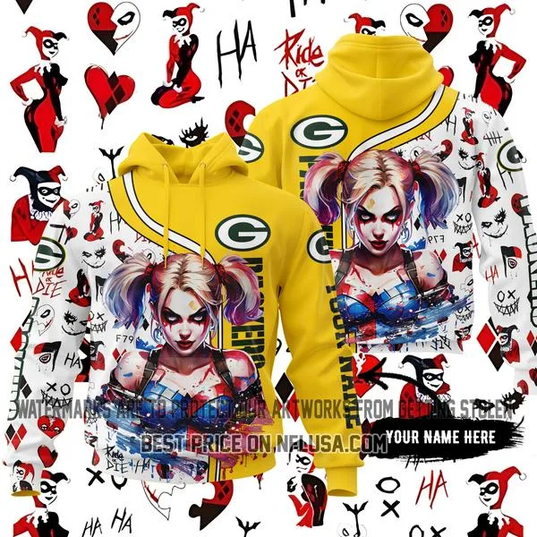 Limited Edition Harley Quinn - Green Bay Packers