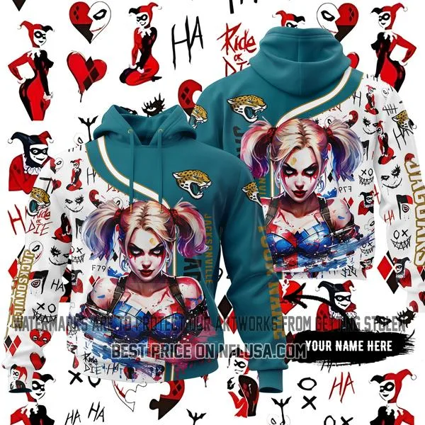 Limited Edition Harley Quinn - Jacksonville Jaguars