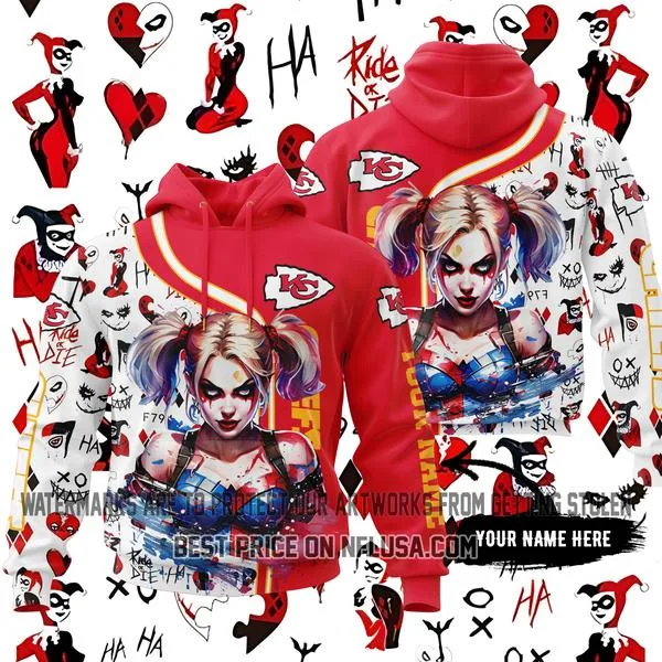 Limited Edition Harley Quinn - Kansas City Chiefs