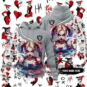 Limited Edition Harley Quinn - Las Vegas Raiders