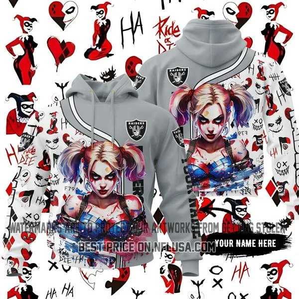 Limited Edition Harley Quinn - Las Vegas Raiders