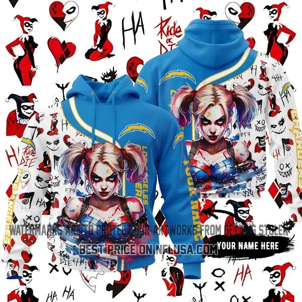 Limited Edition Harley Quinn - Los Angeles Chargers