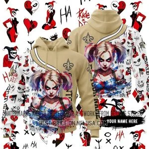 Limited Edition Harley Quinn - New Orleans Saints