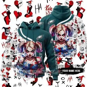 Limited Edition Harley Quinn - Philadelphia Eagles