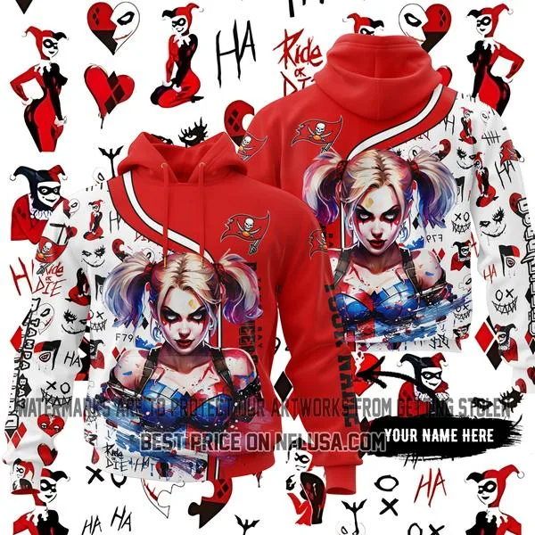Limited Edition Harley Quinn - Tampa Bay Buccaneers