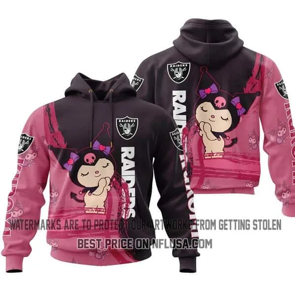 Limited Edition Kuromi - Las Vegas Raiders