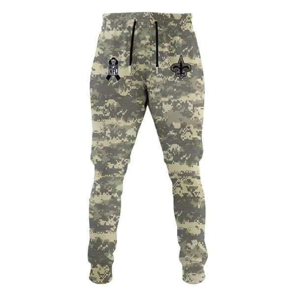 New Orleans Saints Veterans Day Hoodie Limited Edition - Image 2