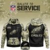 Philadelphia Eagles Veterans Day Hoodie Limited Edition Black