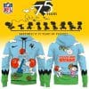 Clevaland Browns X Snoopy Peanuts’ 75th Anniversary Hoodie