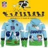 New York Giants X Snoopy Peanuts’ 75th Anniversary Hoodie