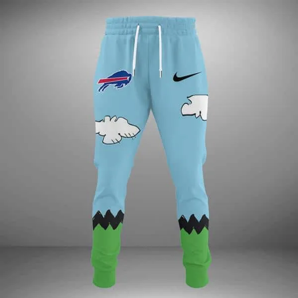 Buffalo Bills X Snoopy Peanuts’ 75th Anniversary Hoodie - Image 3
