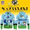 Buffalo Bills X Snoopy Peanuts’ 75th Anniversary Hoodie