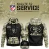 San Francisco 49ers Veterans Day Hoodie Limited Edition Black