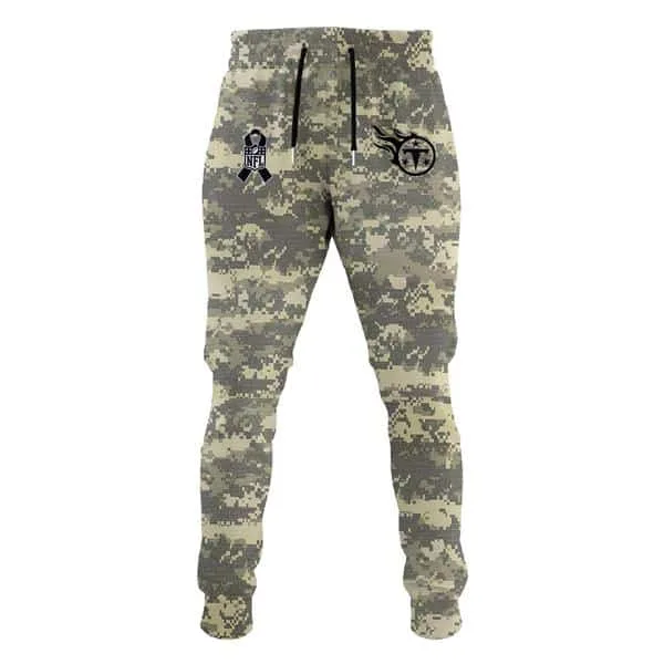 Tennessee Titans Veterans Day Hoodie Limited Edition Black - Image 2