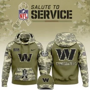 Washington Commanders Veterans Day Hoodie Limited Edition