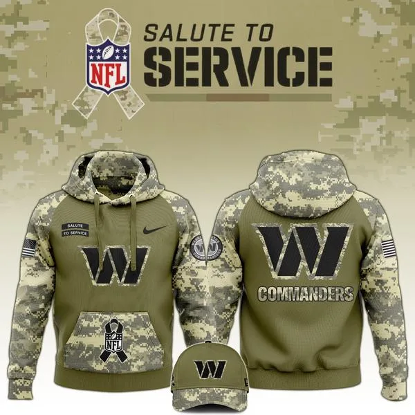 Washington Commanders Veterans Day Hoodie Limited Edition