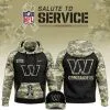 Washington Commanders Veterans Day Hoodie Limited Edition Black