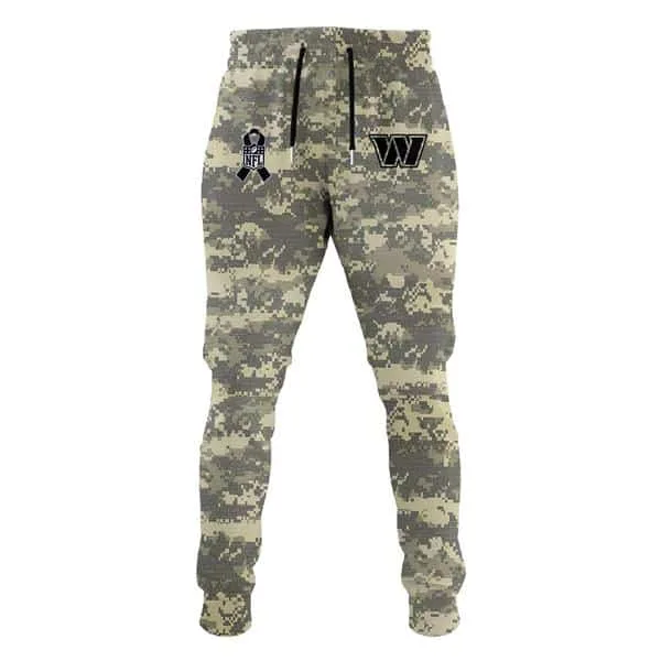 Washington Commanders Veterans Day Hoodie Limited Edition Black - Image 2
