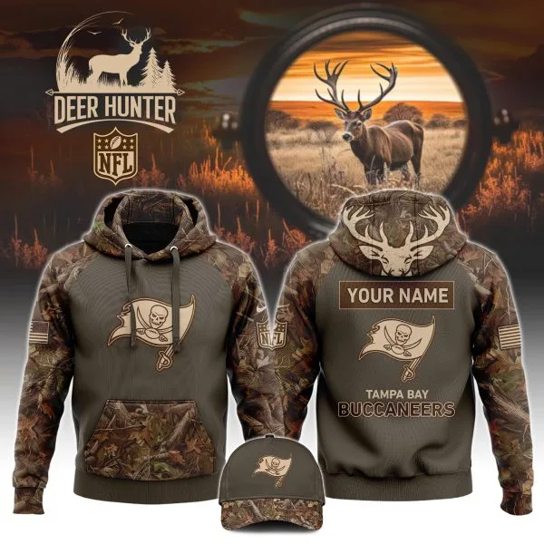 Tampa Bay Buccaneers x Hunting 2025 Hoodie Limited Editions V2