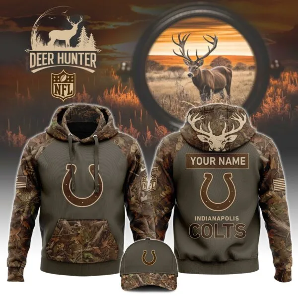 Indianapolis Colts x Hunting 2025 Hoodie Limited Editions V2