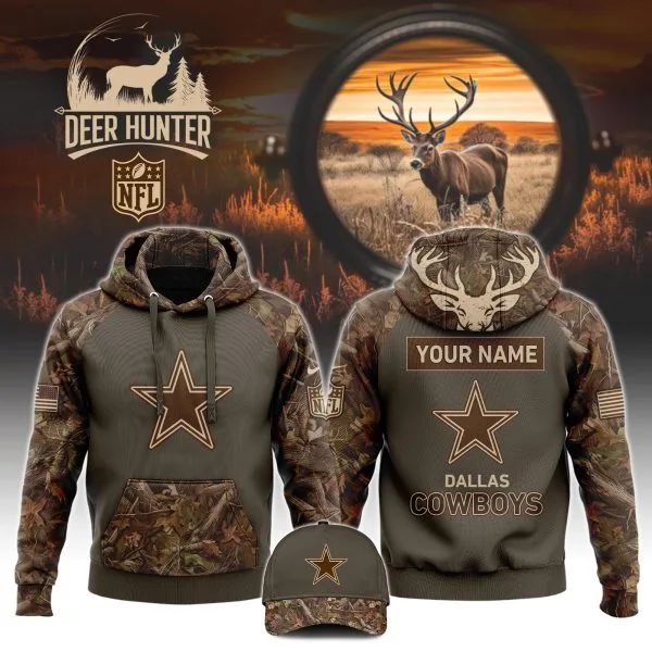 Dallas Cowboys x Hunting 2025 Hoodie Limited Editions V2
