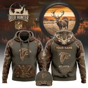 Atlanta Falcons x Hunting 2025 Hoodie Limited Editions V2