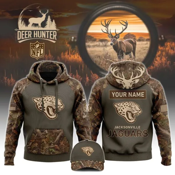 Jacksonville Jaguars x Hunting 2025 Hoodie Limited Editions V2