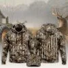 Detroit Lions x Hunting 2025 Hoodie Limited Editions V4