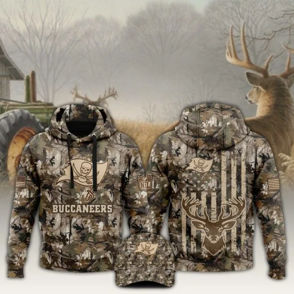 Tampa Bay Buccaneers x Hunting 2025 Hoodie Limited Editions V4