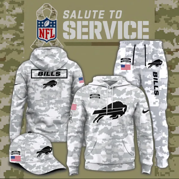Carolina Panthers 2025 Salute to Service Club Fleece Pullover Arctic Camo Hoodie