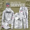 Cleveland Browns 2025 Salute to Service Club Fleece Pullover Arctic Camo Hoodie