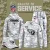Tennessee Titans 2025 Salute to Service Club Fleece Pullover Arctic Camo Hoodie